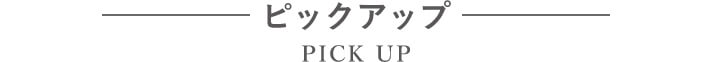 ピックアップ