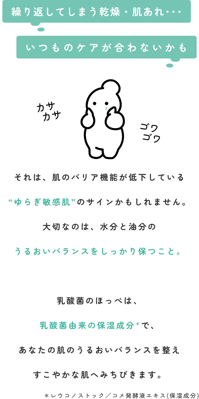 乳酸菌のほっぺ
