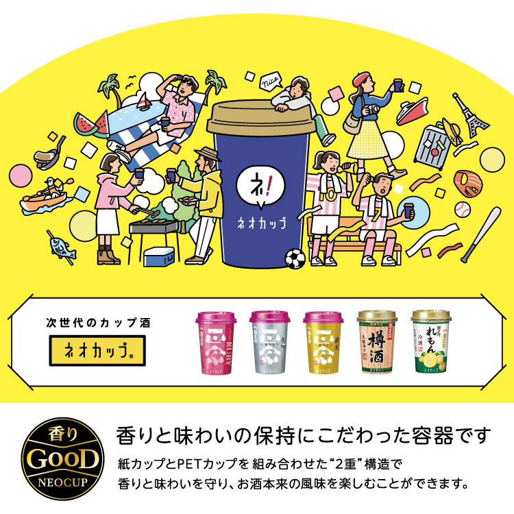 次世代のカップ酒 ネオカップ