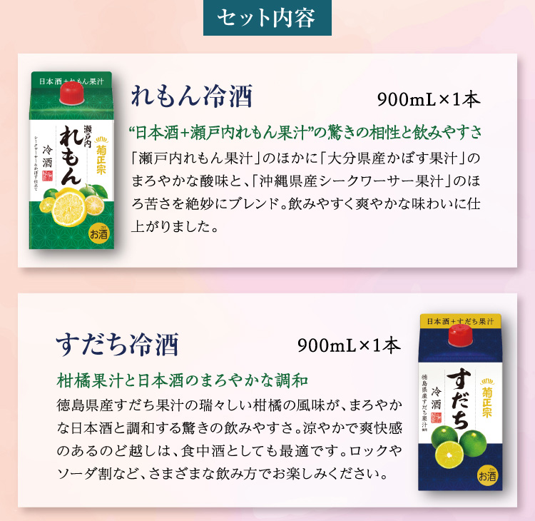 【セット内容】●ぽん酒 900mL×1本 ●とろり桃のお酒 350mL×1本