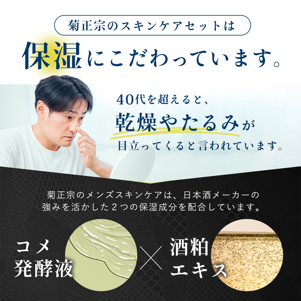 乾燥肌、たるみが気になる方へ