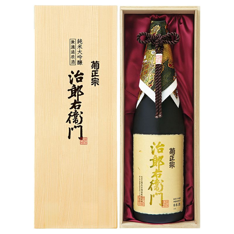 菊正宗 純米大吟醸 治郎右衞門 1.8L 木函入り」 | ≪公式≫菊正宗
