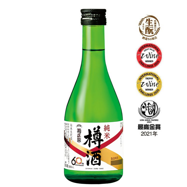 「菊正宗　上撰 純米樽酒 300mL」