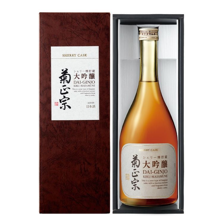 変わった日本酒をお探しなら「菊正宗 シェリー樽貯蔵 大吟醸 720mL