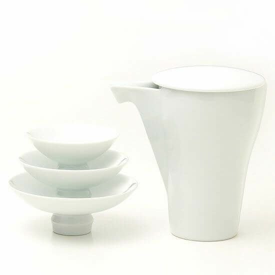 匠の蔵 有田 至福の徳利＆盃（白磁）」 | ≪公式≫菊正宗ネットショップ