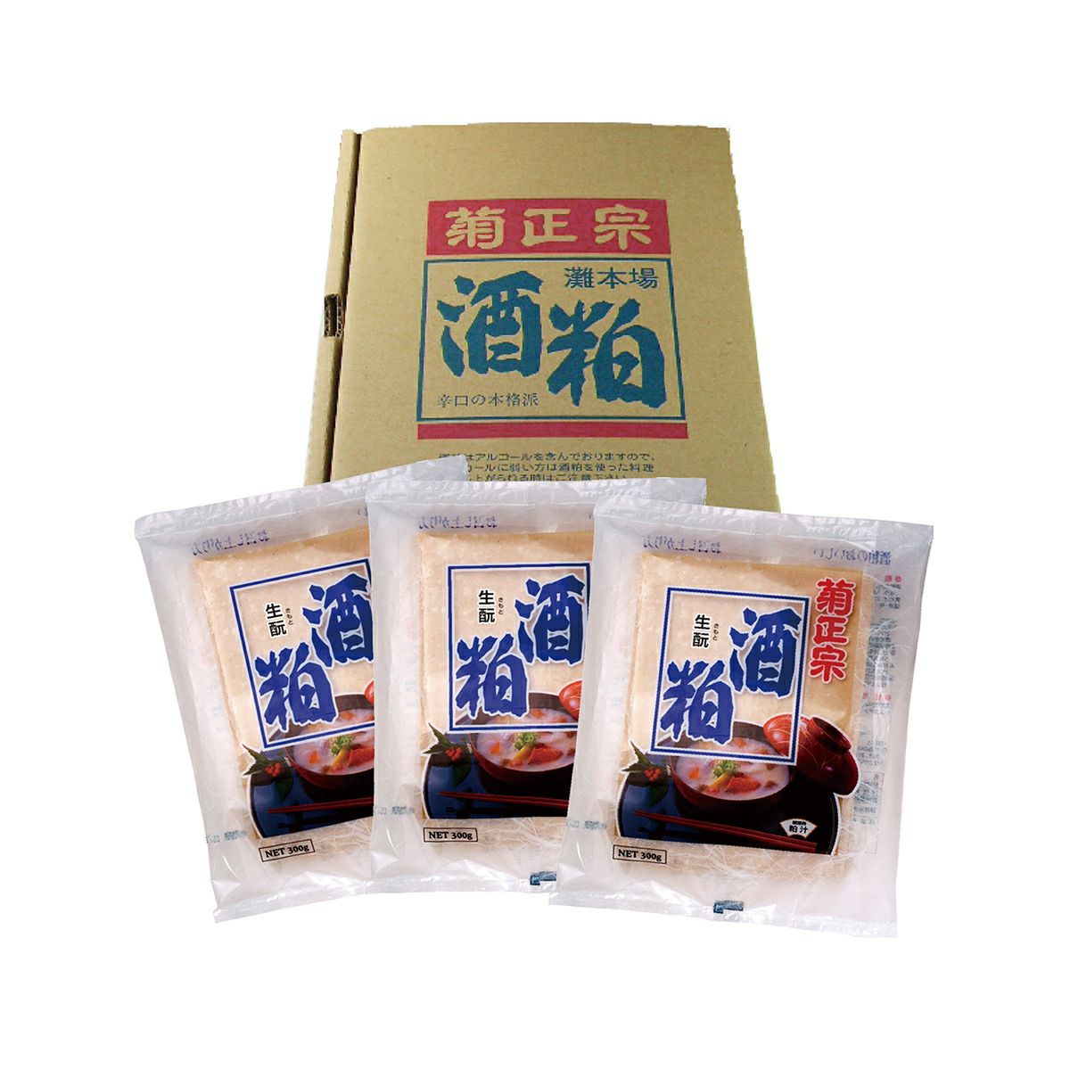 PAIRAGEN Special Three 900ml 6本 菊正宗 酒粕 900g 箱入 （300g×3袋）X10」 | ≪公式≫菊正宗ネット