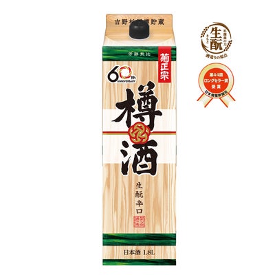 「菊正宗　上撰 樽酒ネオパック 1.8L」