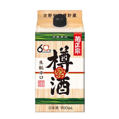 「菊正宗　上撰 樽酒ネオパック 900ml」