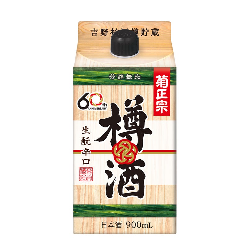 「菊正宗　上撰 樽酒ネオパック 900ml」