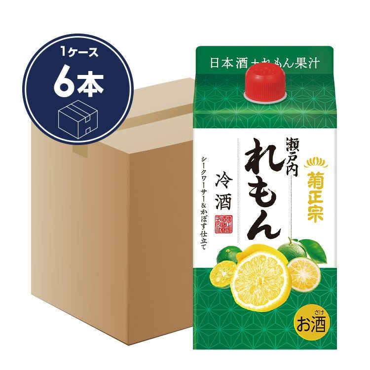 菊正宗 れもん冷酒 900mLパック ×6本」 | ≪公式≫菊正宗ネットショップ