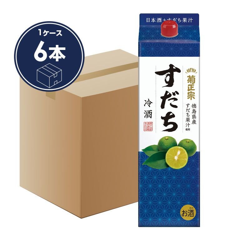 菊正宗 すだち冷酒 1.8Lパック × 6本」 | ≪公式≫菊正宗ネットショップ