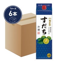 「菊正宗　すだち冷酒 1.8Lパック × 6本」
