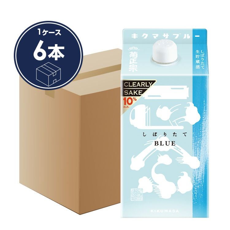 菊正宗 しぼりたてギンブルー 900mL × 6本」 | ≪公式≫菊正宗ネット