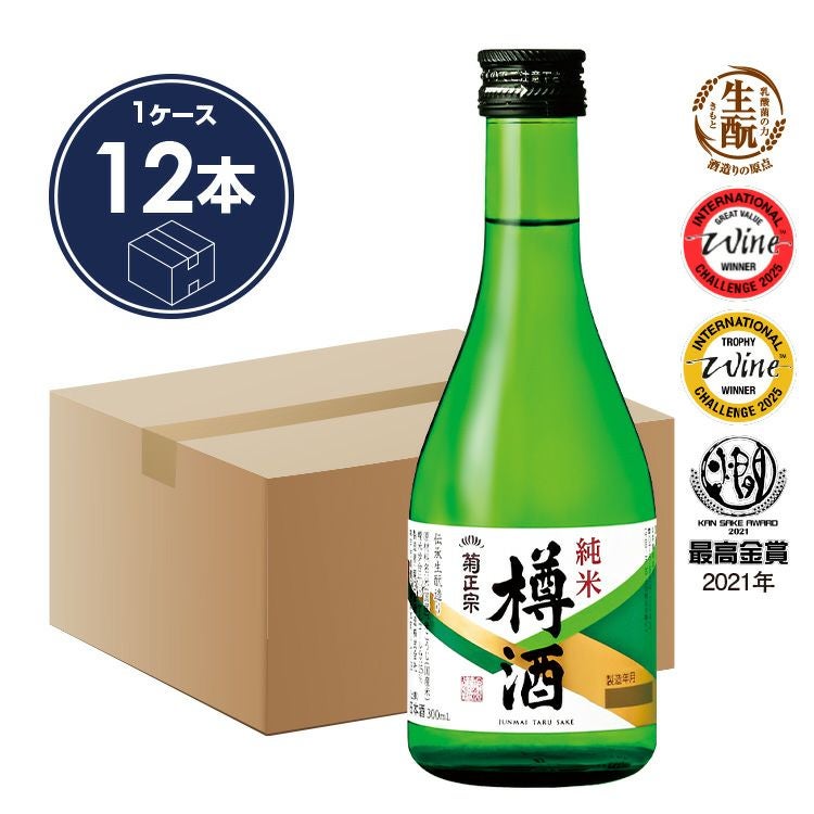 菊正宗 上撰 純米樽酒 300mL × 12本」 | ≪公式≫菊正宗ネットショップ