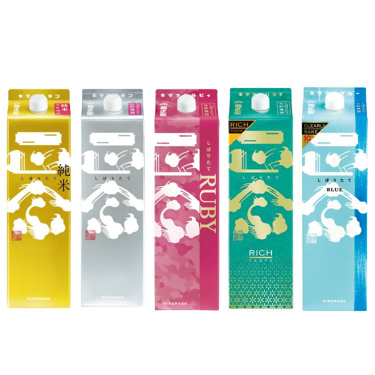 新ギンパックシリーズ1.8L☆5種のみくらべセット」 | ≪公式≫菊正宗