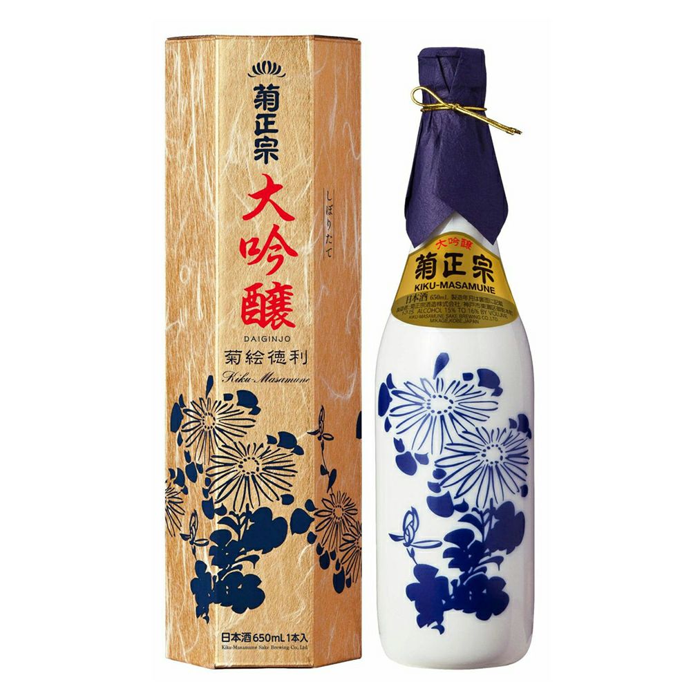 菊正宗 大吟醸菊絵徳利 650mL」 | ≪公式≫菊正宗ネットショップ