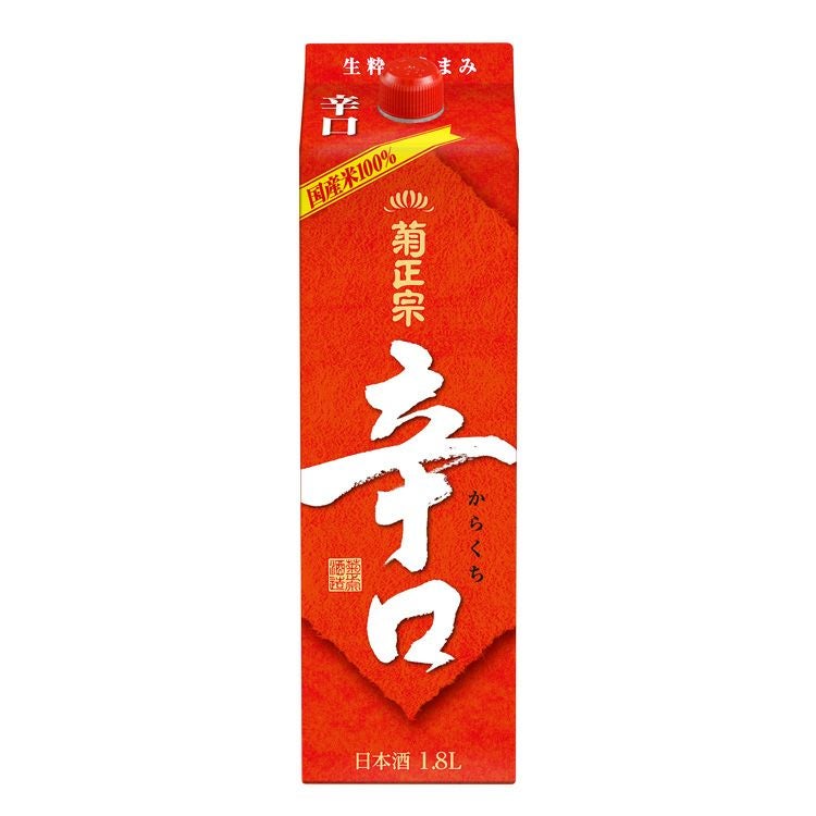 「菊正宗　辛口パック 1.8L」