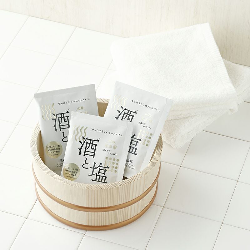 菊正宗 酒蔵のととのう入浴料 酒と塩 分包50g」 | ≪公式≫菊正宗