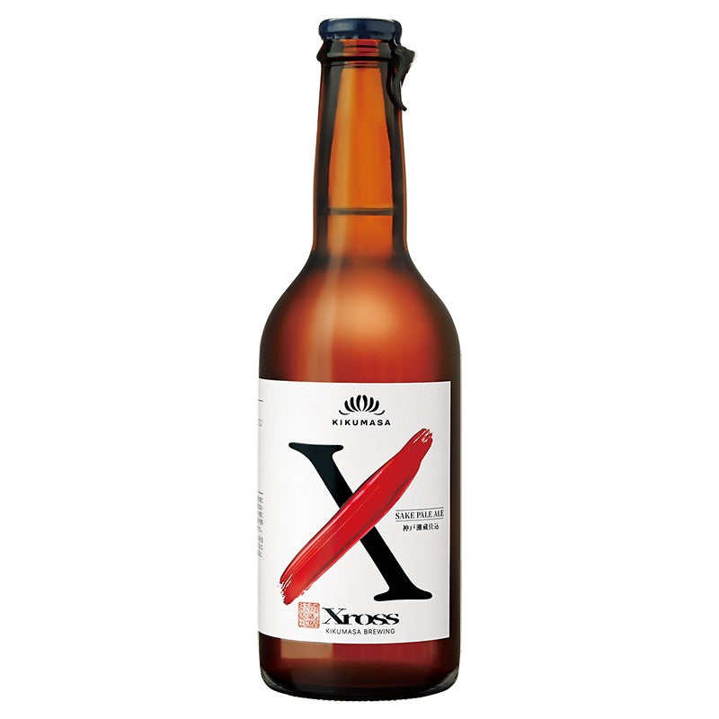クラフトビール（発泡酒）「菊正宗 Xross SAKE PALE ALE 330mL