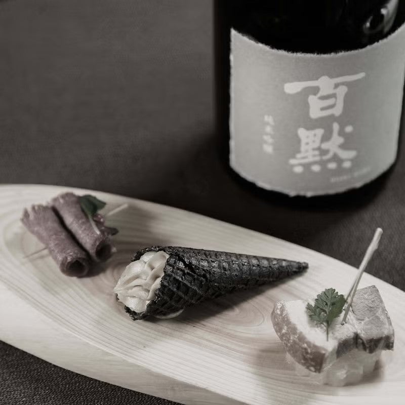 百黙 純米吟醸　食事
