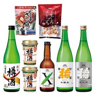 「菊正宗 60周年☆樽酒と新商品☆稀を味わうセット」